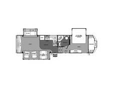 2013 Sierra 315RE Fifth Wheel at Volkert Sales LC STOCK# K546894 Floor plan Image