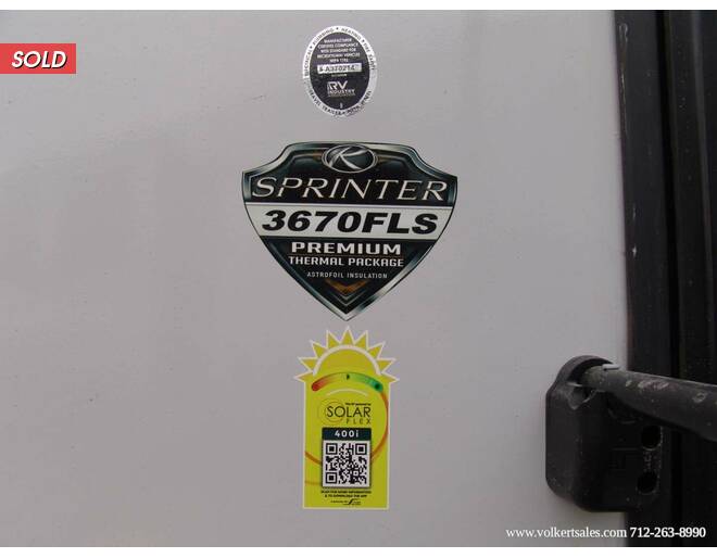2022 Keystone Sprinter Limited 3670FLS Fifth Wheel at Volkert Sales LC STOCK# N1531129 Photo 5