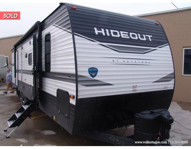 2022 Keystone Hideout 318BR Travel Trailer at Volkert Sales LC STOCK# N7245950 Exterior Photo