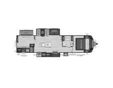 2022 Keystone Sprinter Limited 341BIK Travel Trailer at Volkert Sales LC STOCK# N1531507 Floor plan Image