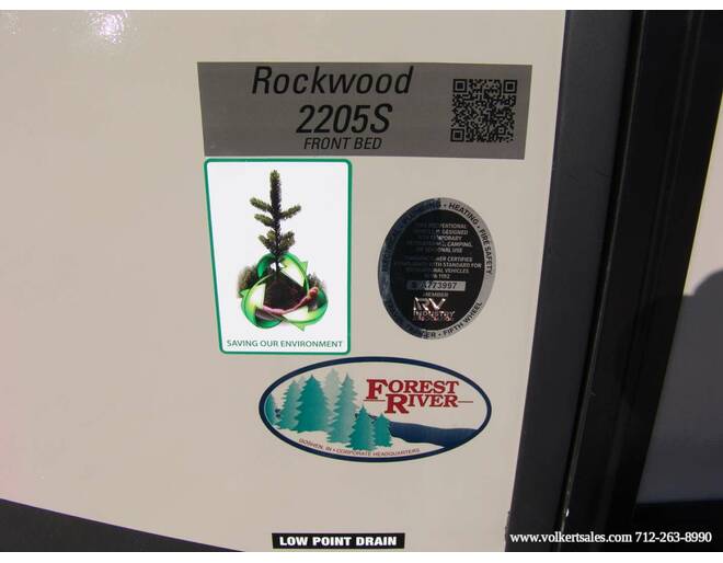 2023 Rockwood Mini Lite 2205S Travel Trailer at Volkert Sales LC STOCK# PD454517 Photo 6