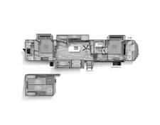 2024 Sierra 4002FB Fifth Wheel at Volkert Sales LC STOCK# RJ052898 Floor plan Image