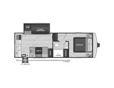 2024 Keystone Arcadia Select 21SRK Fifth Wheel at Volkert Sales LC STOCK# RE550461 Floor plan Image